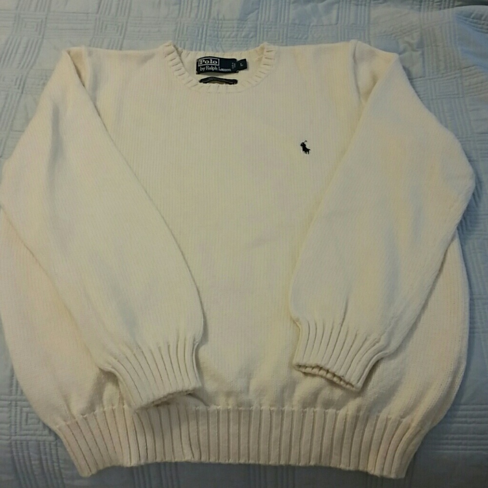 POLO by Ralph Lauren creme sweater